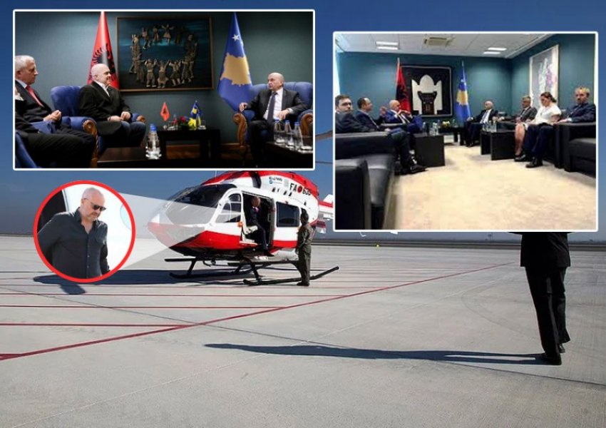 Shkoi me helikopter në Prishtinë për t’u bërë presion për speciale, Rama bën sikur i digjet barku për UÇK
