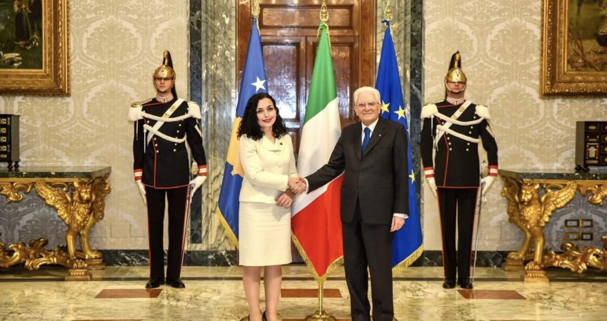 Presidenti italian uron Osmanin për pavarësi: Iu mbështesim për integrimin evropian, të ketë shtysë të re në Dialog