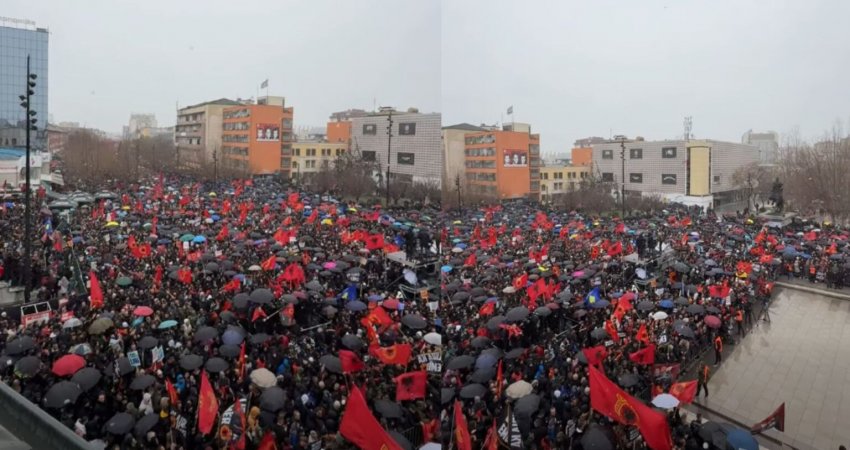 “Drejtësi, jo politikë”, sheshet e kryeqytetit mbushen me qytetarë në marshin për çlirimtarët
