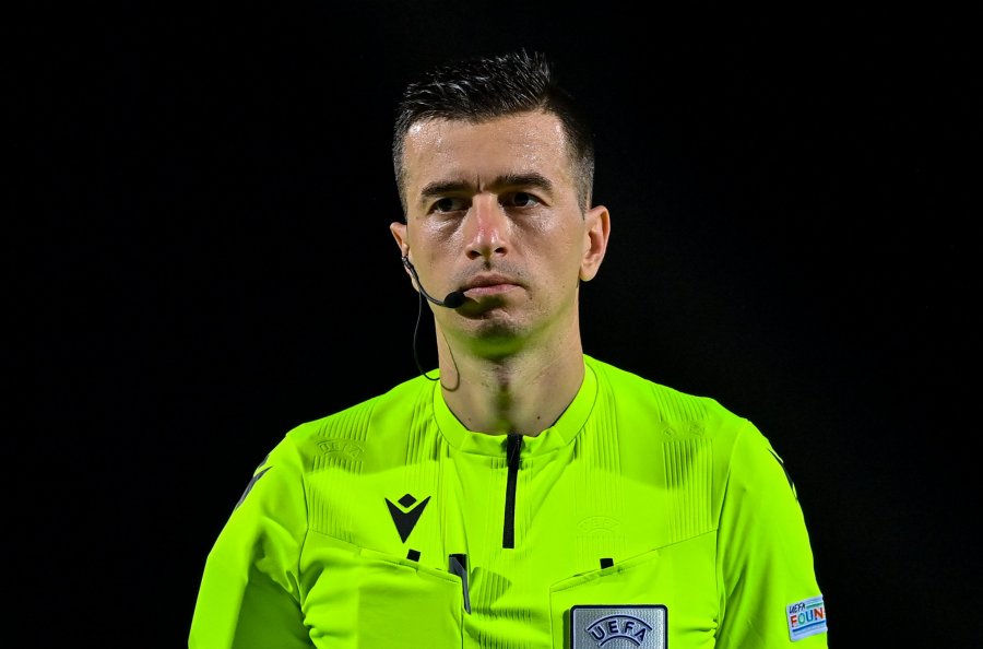 UEFA cakton arbitra shqiptarë për ndeshjen e Conference League, kryesor Juxhin Xhaja