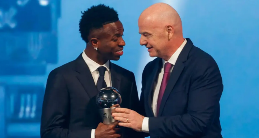 Infantino dënon racizmin ndaj Vinicius Jr.: Nuk ka vend për diskriminim në futboll