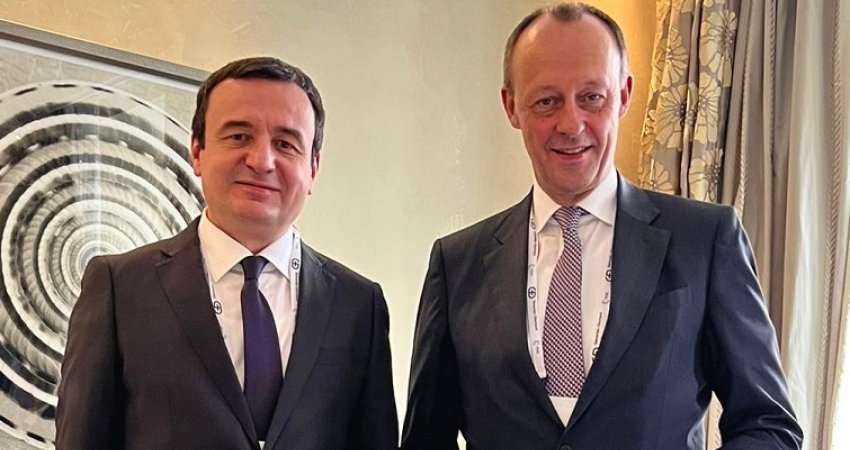 “Detyra sfiduese ju presin”, Merz uron Kurtin: Shpresoj të merrni vendimet e duhura për integrimin euroatlantik të Kosovës