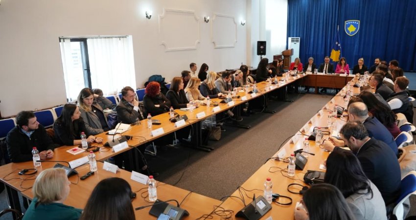 Haxhiu takon përfaqësuesit e organizatave partnere dhe të shoqërisë civile
