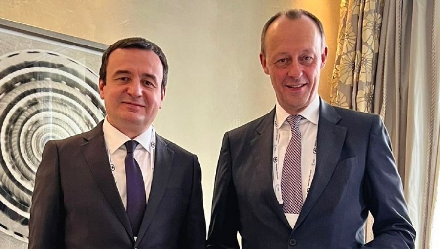 'Detyra sfiduese ju presin', Merz uron Kurtin: Shpresoj të merrni vendimet e duhura për integrimin euroatlantik të Kosovës