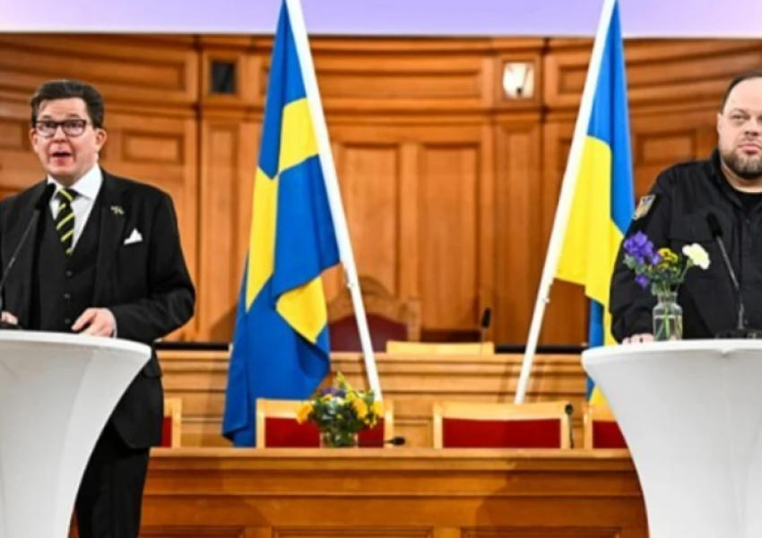 Suedia e ndihmon Ukrainën me një paketë ushtarake në vlerë prej 1.2 miliard eurosh