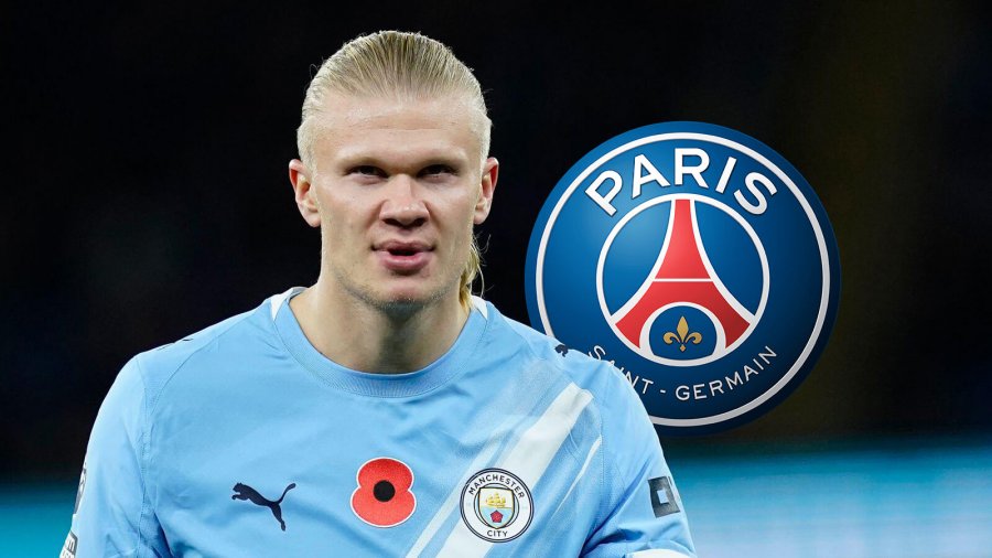 PSG synon Haalandin, pavarësisht kontratës afatgjatë me Manchester Cityn