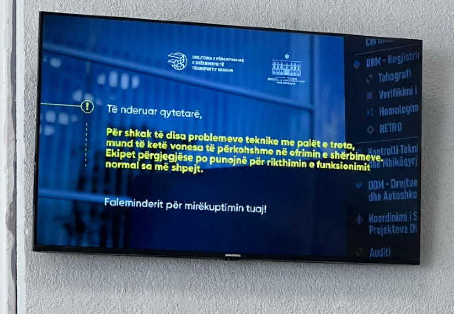 Dështon sistemi, kaos prej ditësh në Drejtorinë e Shërbimit të Transportit Rrugor, qytetarët në radhë!