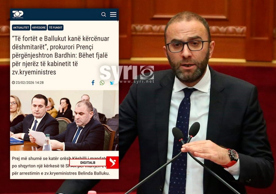 Top Channel prodhoi ‘fake news’/ Bardhi: Televizioni kombëtar si organ propagande i PS-së dhe korrupsionit qeveritar
