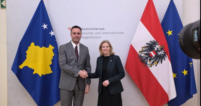 Konjufca në Vjenë, kërkon mbështetjen e Austrisë për marrjen e statusit të vendit kandidat