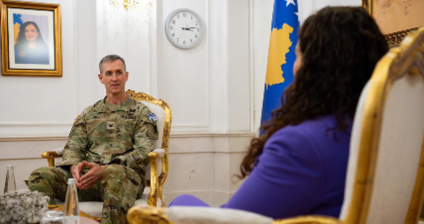 Osmani: Prania e ushtrisë së SHBA-së në Kosovë si pjesë e KFOR-it, jetike për sigurinë