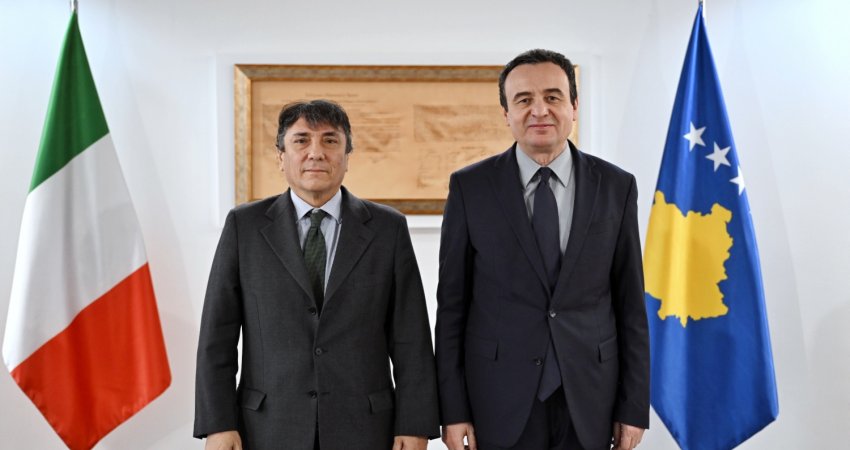 Kurti takon ambasadorian italian, i rikonfirmohet mbështetja e Italisë ndaj Kosovës