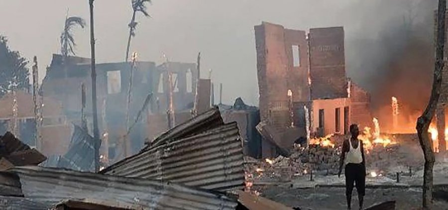 Sulmet ajrore vrasin të paktën 26 civilë në rajonet Arakan dhe Sagaing të Mianmarit