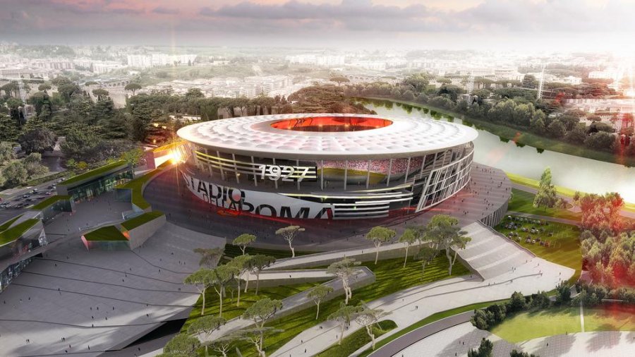 Këshilli i Romës miraton projektin për stadiumin e ri të klubit verdhekuq