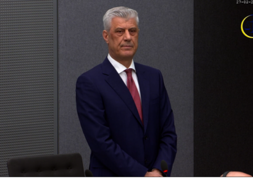 ‘Plotësisht i pafajshëm’, Hashim Thaçi deklarohet para gjykatës së Hagës për aktakuzën e dytë