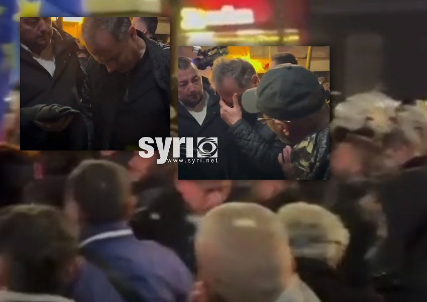 VIDEO/ Policia tentoi t’i ndalojë dhe hodhi gaz lotsjellës, deputeti Boçi lëndohet nga spraji 