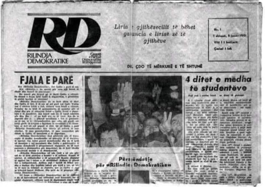Noka: RD, gazeta që hapi rrugën e lirisë së shtypit dhe mbrojti zërin e opozitës për 35 vite