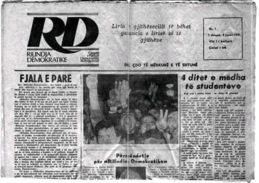 Noka: RD, gazeta që hapi rrugën e lirisë së shtypit dhe mbrojti zërin e opozitës për 35 vite