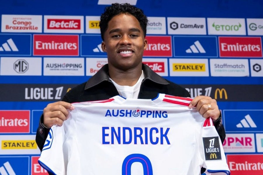 Endrick prezantohet te Lyoni: Ancelotti më këshilloi të largohesha për të zhvilluar futbollin tim