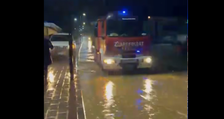 Kryetari i Klinës raporton për gjendje të rënduar nga vërshimet në këtë komunë, ndan edhe pamje
