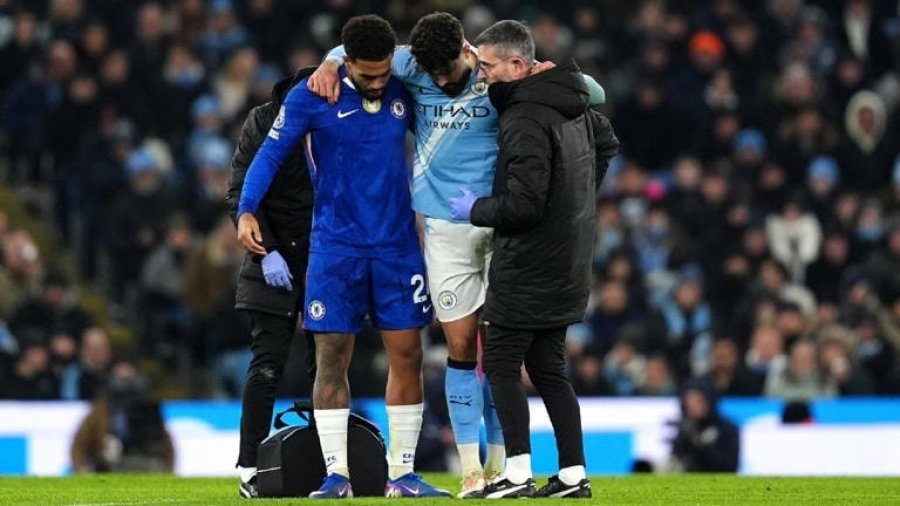 Probleme për Manchester Cityn, konfirmohen dëmtimet e tre titullarëve