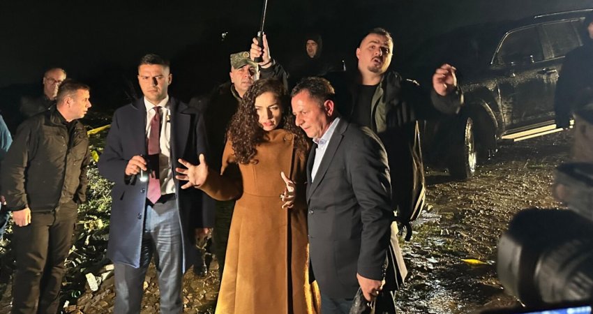 Osmani viziton Malishevën pas situatës së rënduar nga vërshimet