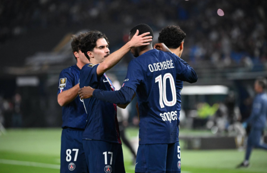 Chevalier, heroi i Paris Saint-Germain, pritjet e tij i japin ekipit të Enrique-s trofeun e Superkupës