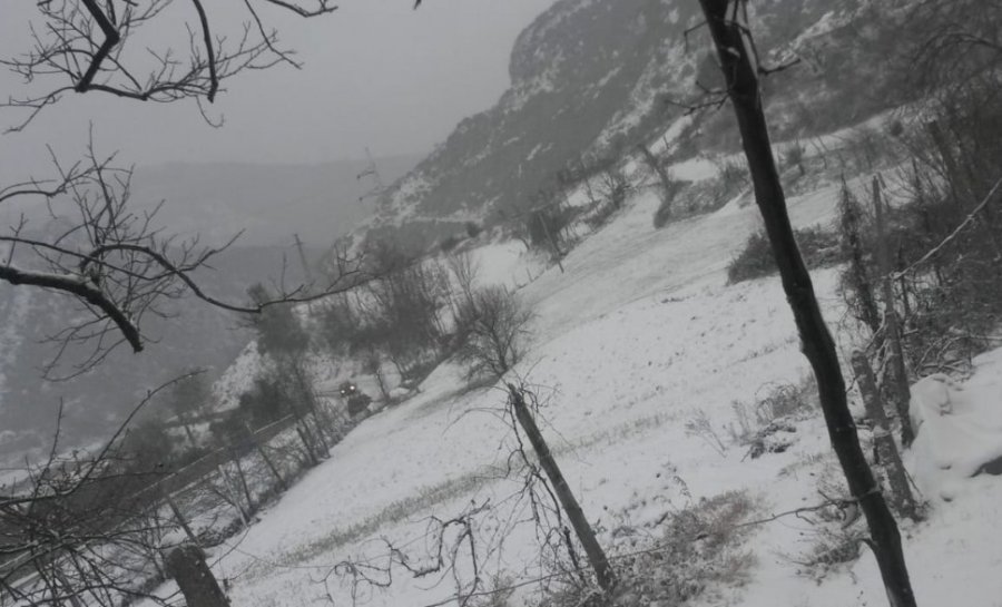 Izolim total në Arrëz e Madhe, Memaliaj/ Pa drita prej 3 ditësh dhe rrugë të bllokuara nga bora