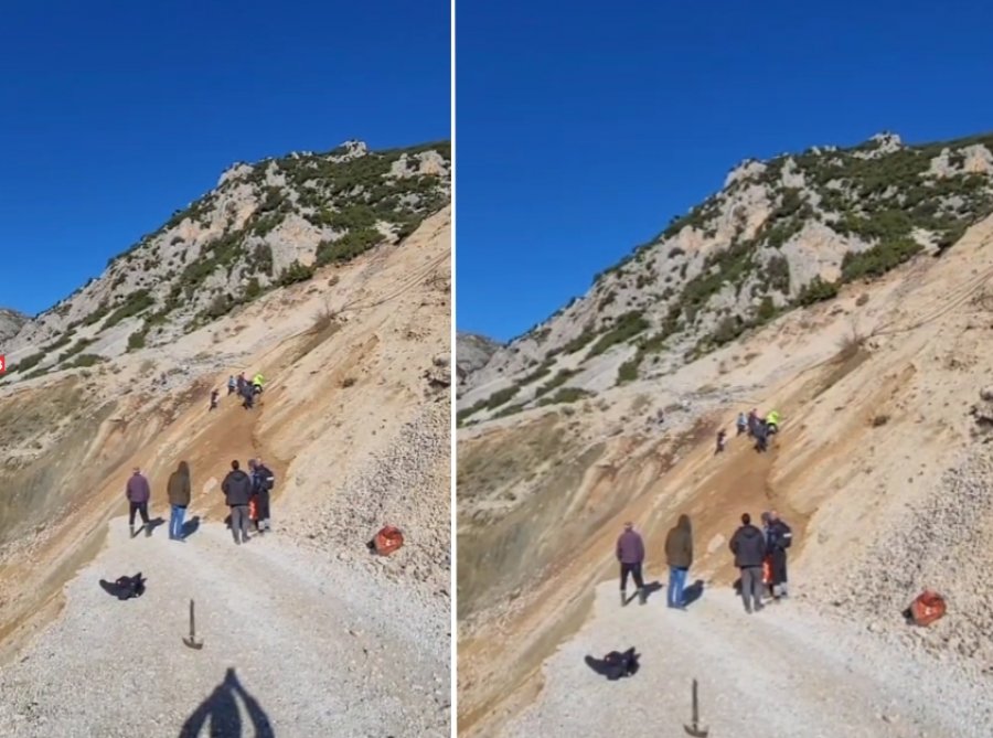Bashkia Selenicë/ Banorët e fshatit Bashaj të bllokuar prej ditësh, hapin vetë rrugën pas braktisjes nga institucionet