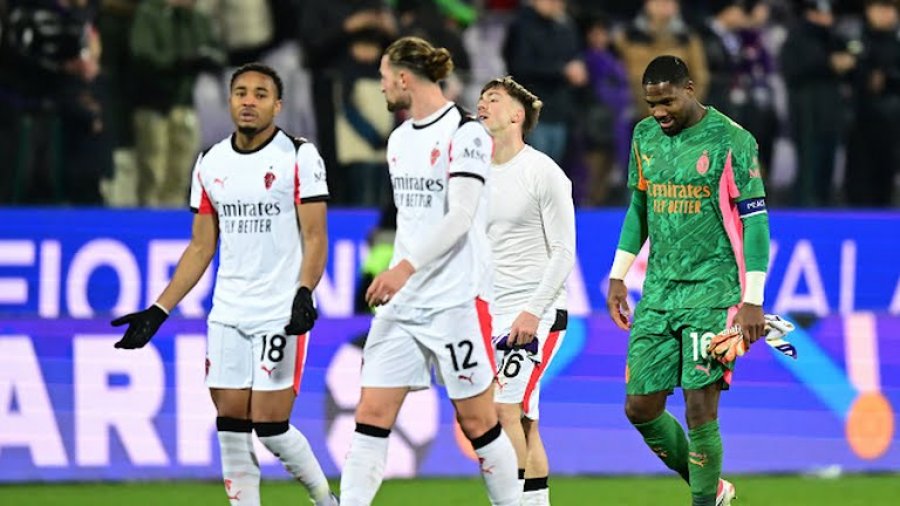 Serie A/ Milani shpëton në fund nga humbja me Fiorentinën