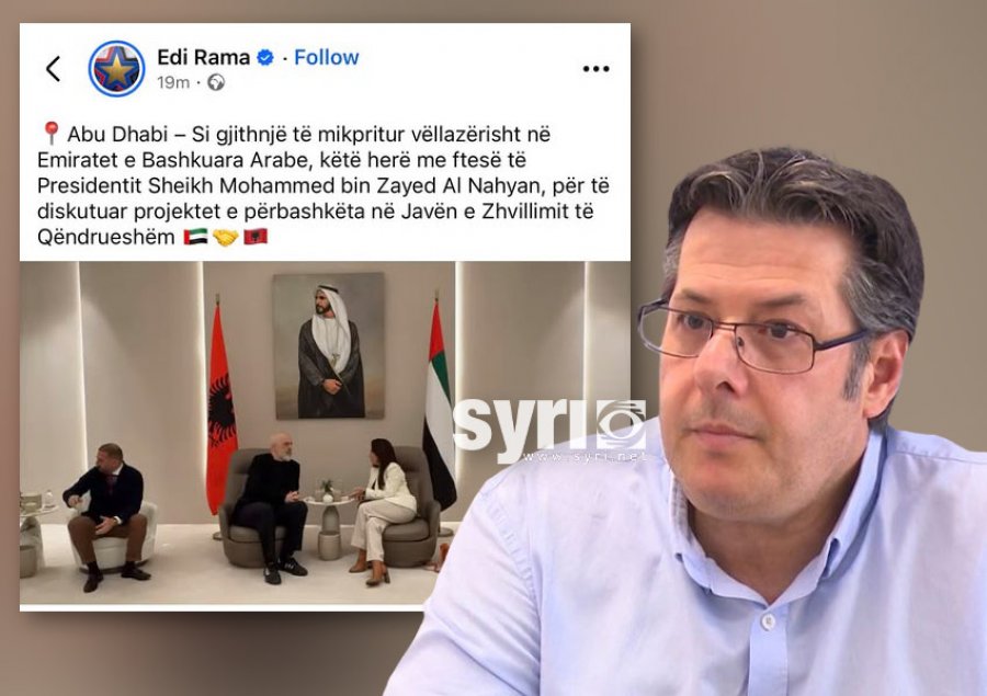 Rama në Abu Dhabi/ Paloka: Nuk dihet çfarë pazari ka vajtur të bëj sot, por e sigurtë për xhepat e tij…