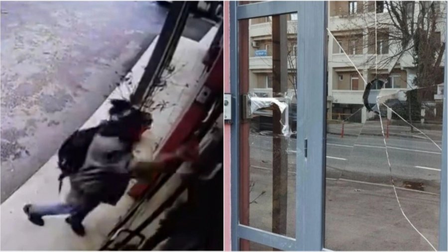 Dëmtoi ndërtesën e ambasadës bullgare në Shkup, arrestohet autori