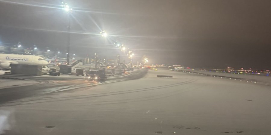 Stuhia 'Gunda' paralizon fluturimet në Gjermani, dhjetëra anulime në aeroportin e Frankfurtit 