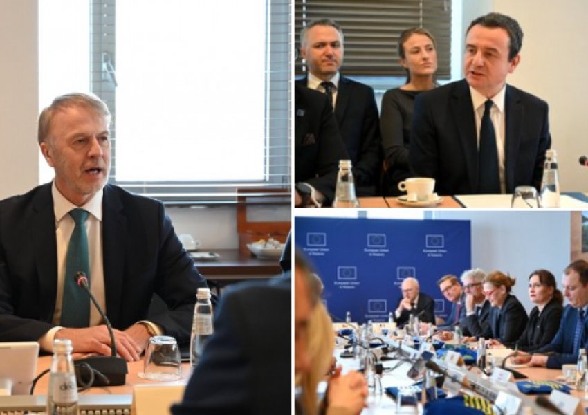 Ambasadorët e BE-së takojnë Kurtin: Dialogu me Serbinë, kyç për integrimin!