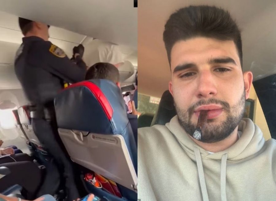 Shkaktoi panik duke tentuar hapjen e derës së avionit në fluturim, shqiptari dënohet me burg! Si u parandalua tragjedia në SHBA
