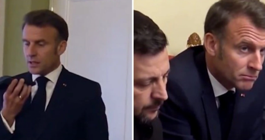 Pamje të rralla nga bisedimet për paqe në Ukrainë – Macron ia prish gjumin Trumpit për t’i kumtuar lajmin e mirë
