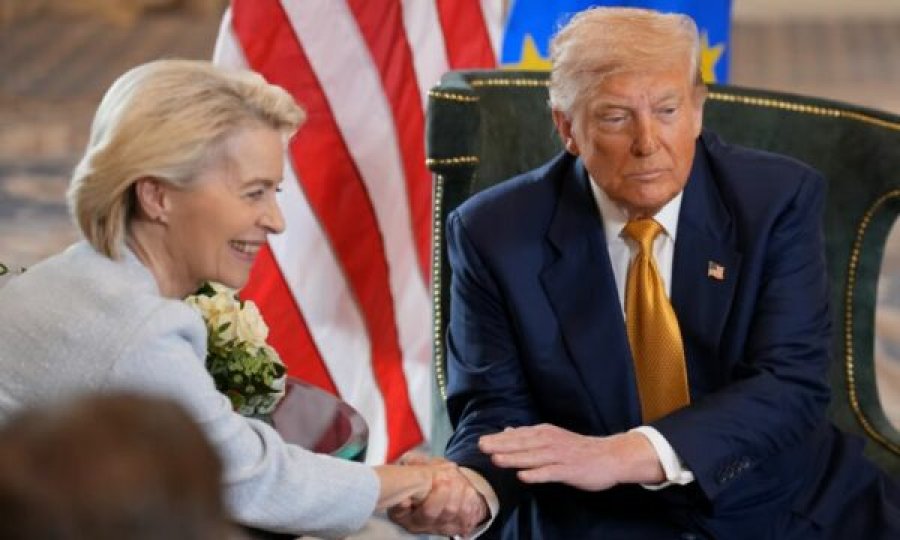 Von der Leyen për tarifat e Trump: Dëmtojnë marrëdhëniet transatlantike, BE krah Danimarkës e Greenlandës