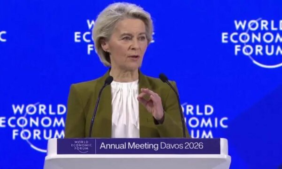 Fjalimi në Davos, Ursula von der Leyen: Është koha për të ndërtuar një Europë të re të pavarur 