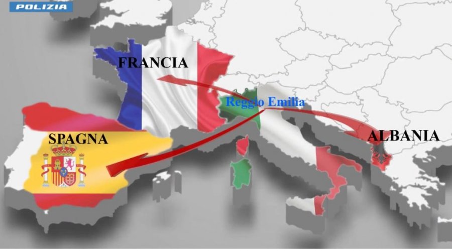 Goditet grup kriminal italo - shqiptar,  arrestime në Itali, Shqipëri, Francë dhe Spanjë