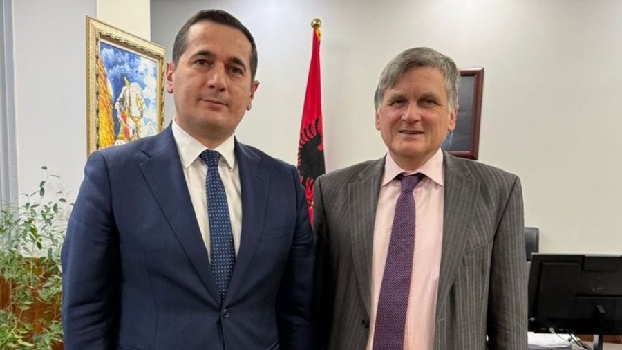 Ambasadori i OSBE-së, Tarran takohet me drejtuesin e ri të SPAK, Klodian Braho