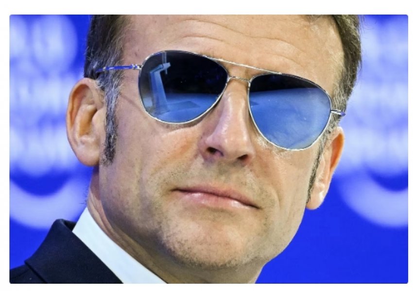 'Çfarë dreqin ka ndodhur?'/ Syzet e Macron në Davos, Trump bën komentin e papritur