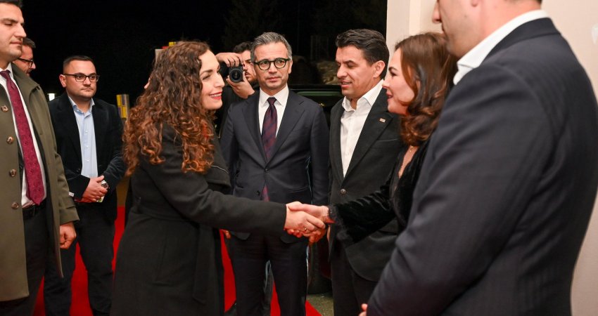 Presidentja takohet me mërgatën në Zvicër 