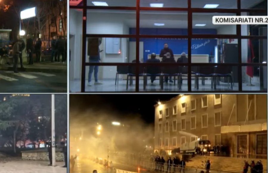 Protesta e opozitës/ Zbardhen emrat e 6 të arretuarve në komisariatin nr 2, mes tyre 3 studentë  