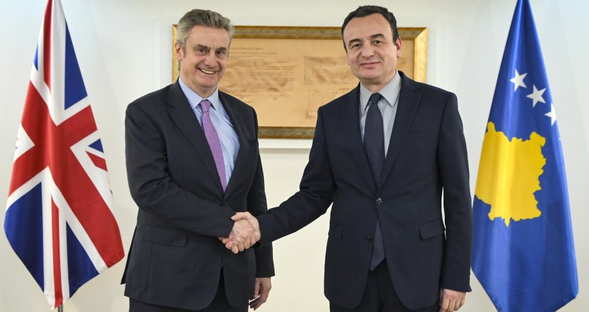 Kurti takohet me Hargreaves, ZKM: Folën për rëndësinë e formimit të institucioneve sa më parë