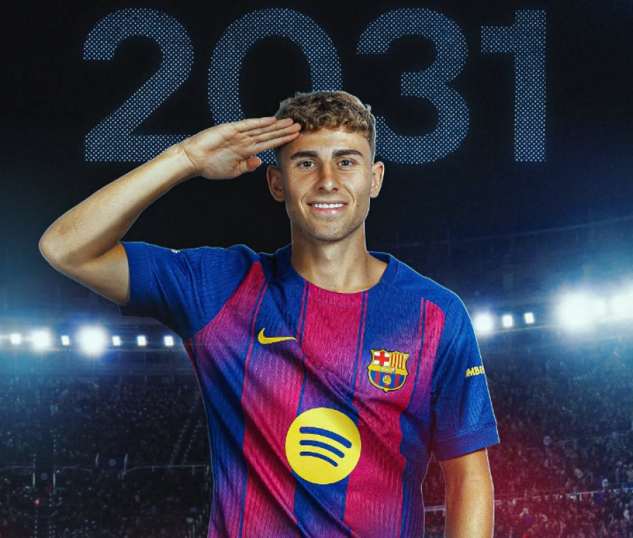 Zyrtare/ Fermín López rinovon kontratën me Barcelonën deri në vitin 2031