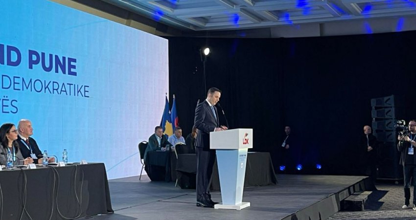 Abdixhiku nis fjalimin në Kuvendin e LDK-së: Përgjegjësia për rezultatet është e imja