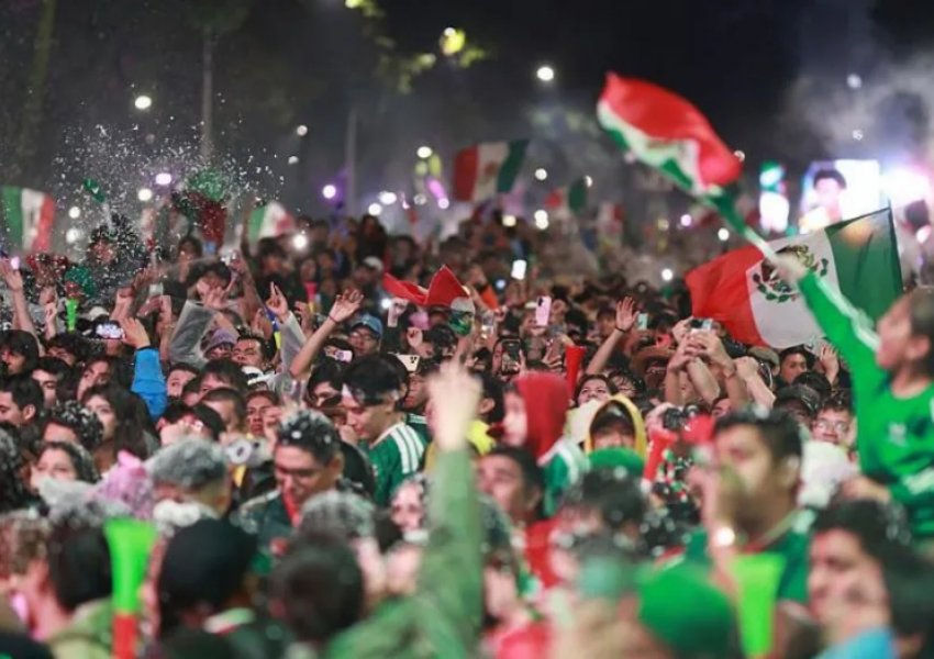 Tre të vdekur gjatë festimeve të Kupës së Botës në Meksiko Siti