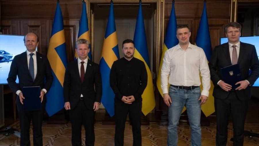 Ukraina blen 16 avionë luftarakë ‘Gripen E’ nga Suedia, marrëveshja kap vlerën e 2.53 miliardë dollarëve
