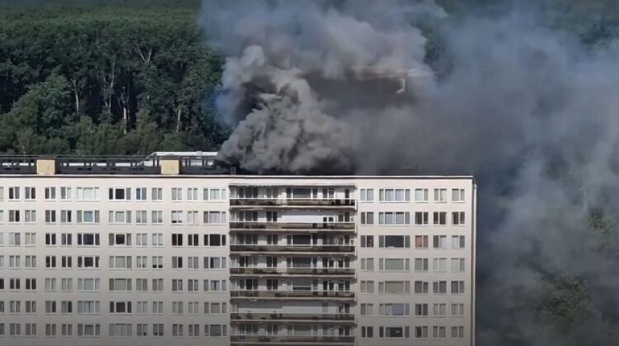 Zjarri përfshin ndërtesën shumëkatëshe në Antwerp të Belgjikës  raportohet për 5 viktima
