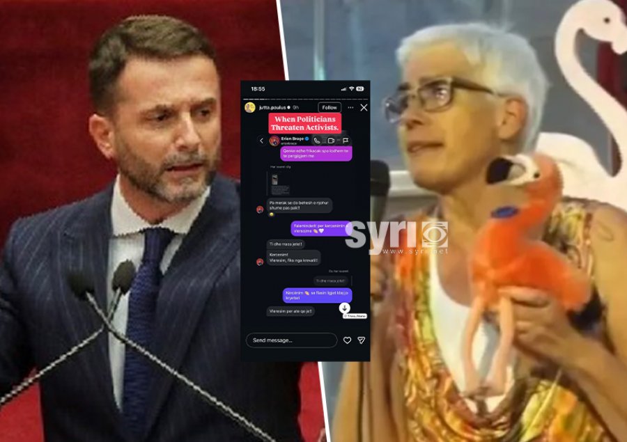 'Ti dhe rraca jote!' Eurodeputetja gjermane i nxjerr Erion Braçes mesazhet kërcënuese 