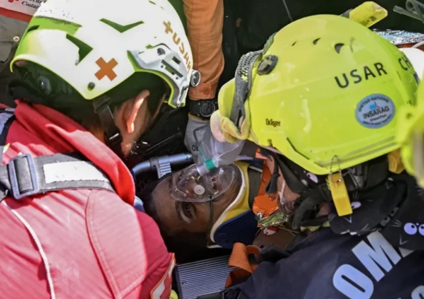 Mrekulli pas tërmetit në Venezuelë: 43-vjeçari gjendet i gjallë pas tetë ditësh nën rrënoja